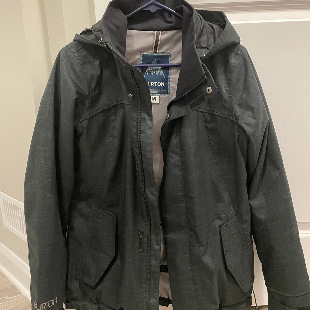 Grey womens Burton winter jacket